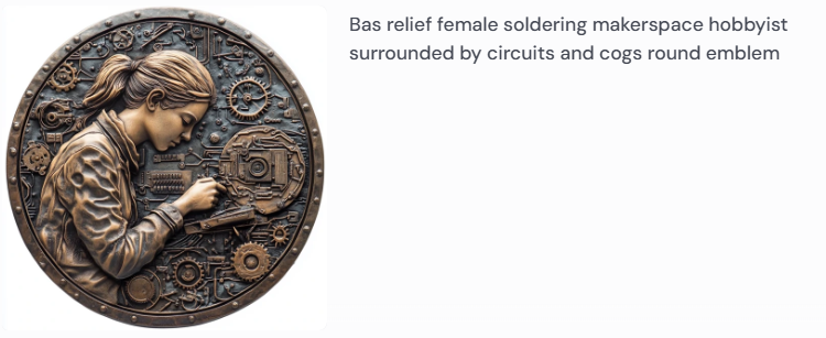 File:Midjourney AI generated picture with prompt.png