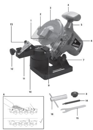Chainsaw Sharpener Parts